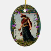 Keltische vrouw ornament (Voorkant)