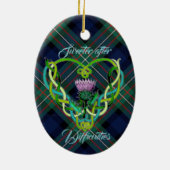 Keltische vrouw ornament (Achterkant)