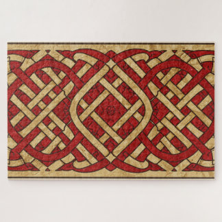 Keltische Welshe Knoopwerk Legpuzzel