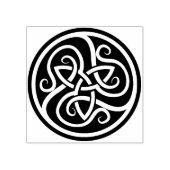 Keltische wervelingen kunst stempel (Afrduk)