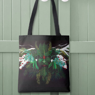 Keltische Winter Groene Man Draagtas