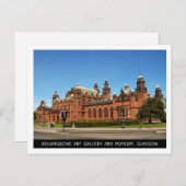 Kelvingrove Art Gallery and Museum, Glasgow Briefkaart (Voorkant / Achterkant)