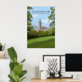 Kelvingrove Park Glasgow Travel Poster (Bureau à domicile)