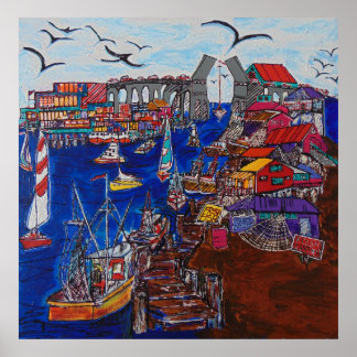 Kemah, Texas, ongeveer jaren zeventig Poster