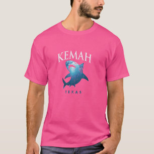 Kemah US Cities Beach Lover Souvenir Zomer Vibes T-shirt