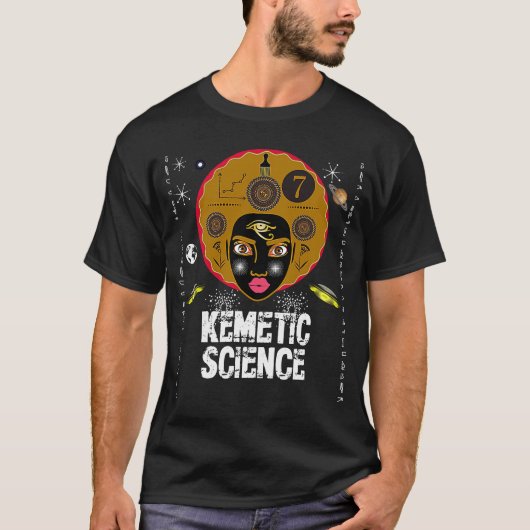 Kemetic Science True Royalty Pharaoh Pyramids Sph T-shirt (Voorkant)
