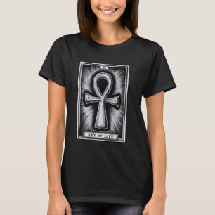 Kemetische Tarotkaart Oud Egypte Egyptische Ankh S T-shirt
