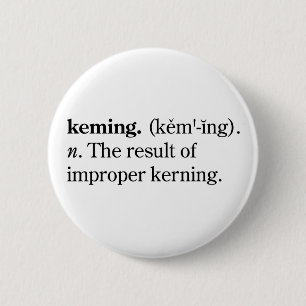 Keming Ronde Button 5,7 Cm