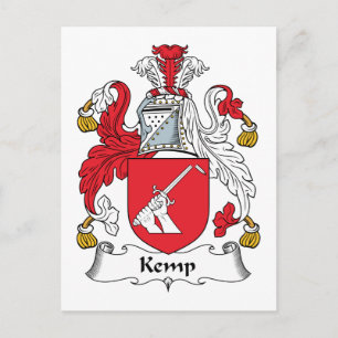 Kemp Family Crest Briefkaart