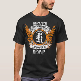 Kemp Name Shirt onderschat nooit de kracht van K