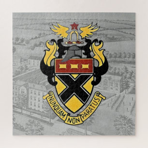 Kemper Crest en School Illustratie Legpuzzel