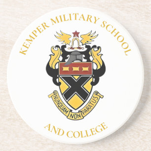 Kemper Militaire School & College Sandstone Onderz Zandsteen Onderzetter