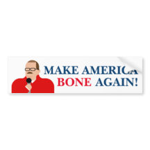 Ken Bone Bumpersticker: "Maak Amerika weer weg!"