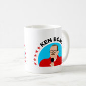 Ken Bone Coffee Mok: "KEN BONE" Koffiemok (Voorkant rechts)