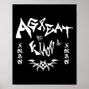 Ken Carson Merch Design AGC Poster