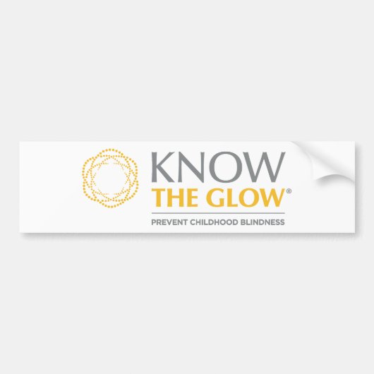 Ken de Glow Bumpersticker (Voorkant)