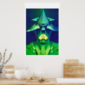 Ken Gage Goblin Mode Surrealist Fine Art Poster (Keuken)