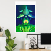 Ken Gage Goblin Mode Surrealist Fine Art Poster (Thuiskantoor)