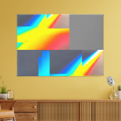 Ken Gage Niets Namaak Vuitton Canvas Afdruk (Insitu (Woonkamer))