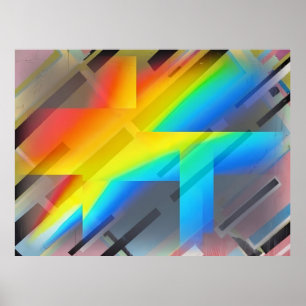 Ken Gage Niets surrealistische Abstracte kunst Poster