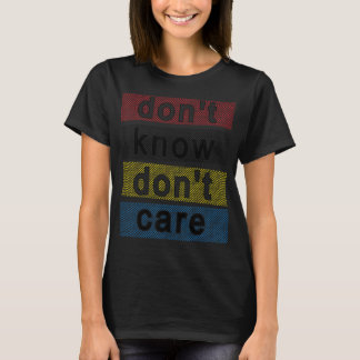 Ken geen streetwear Ontdek het onbekende T-shirt