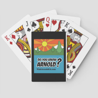 Ken je Arnold? Bezoek ArnoldCA-afspeelkaarten Pokerkaarten
