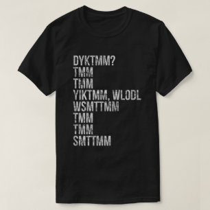 Ken je de Muffin Man Cryptisch T-shirt