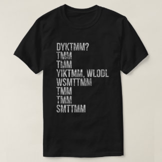 Ken je de Muffin Man Cryptisch T-shirt