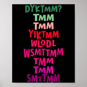 Ken je de Muffin Man Dyktmm Nostalgie Grappig Poster