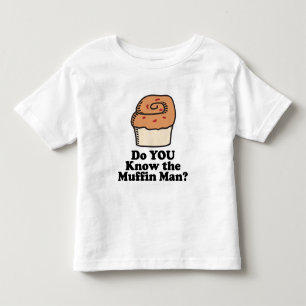 ken je het muffin man ? kinder shirts