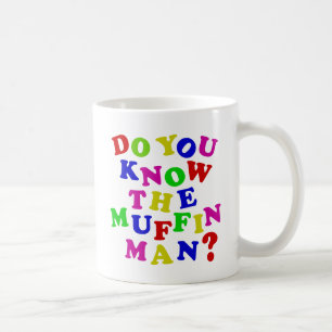 Ken je het Muffin Man? Koffiemok