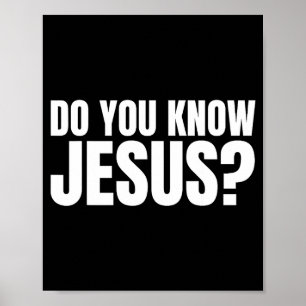 Ken Je Jezus Laten We Het Over Hebben Poster