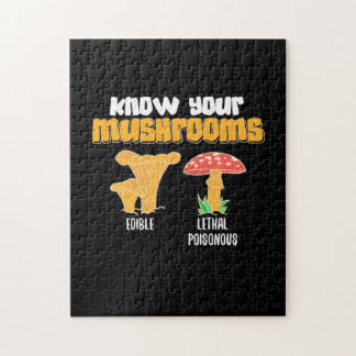 Ken je paddenstoelen legpuzzel