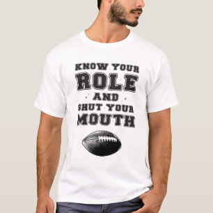 Ken Je Rol En Hou Je Mond T-shirt