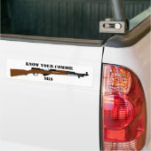 Ken je sukkel SKS-bumpersticker Bumpersticker (Op Truck)