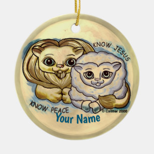 Ken Jezus Keramisch Ornament