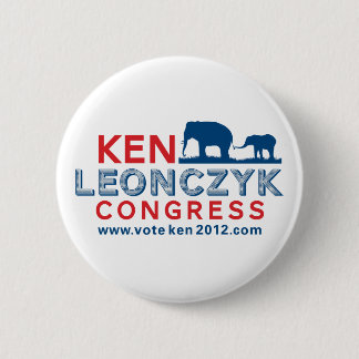Ken Leonczyk voor de Button van het Congres