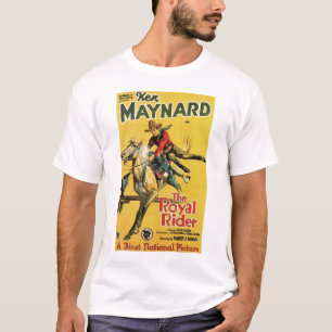 Ken Maynard 1929 T-shirts vintages d'affiche de