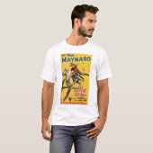 Ken Maynard 1929 T-shirts vintages d'affiche de (Devant entier)