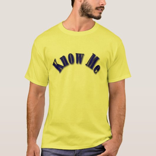 Ken me t-shirt (Voorkant)