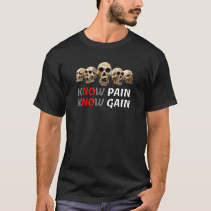 Ken Pijn Ken Winst Geen Pijn Geen Winst Heren Bewe T-shirt