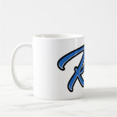 Ken Prénom Blue Tasse Tasse Café (Gauche)