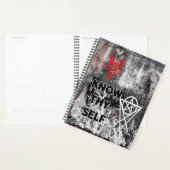 Ken Thyself Satanic Occult Gothic Planner (Display)