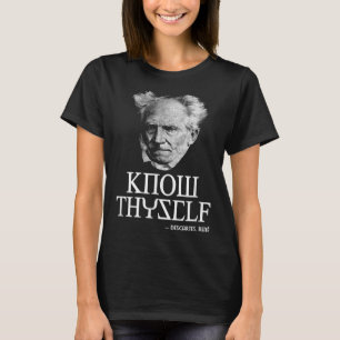 Ken Thyself Socrates Descartes Schopenhauer Philo T-shirt