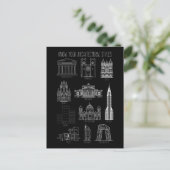 Ken uw architectuurstijlen Gebouwen Briefkaart (Staand voorkant)