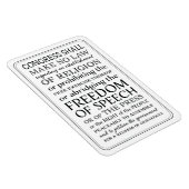 Ken uw eerste wijzigingsrechten magneet (Rechterzijde)