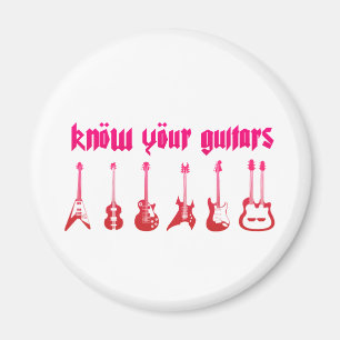 Ken Uw Guitar - Emo Alternative Grunge Rock Magneet