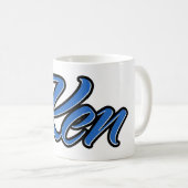 Ken Vorname Name blue Tasse Kaffeetasse (Devant droit)