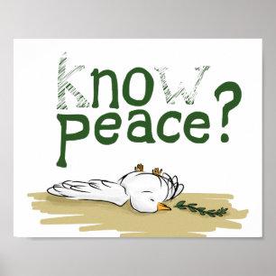 Ken Vrede Burgerrechten Protest Poster Kunst
