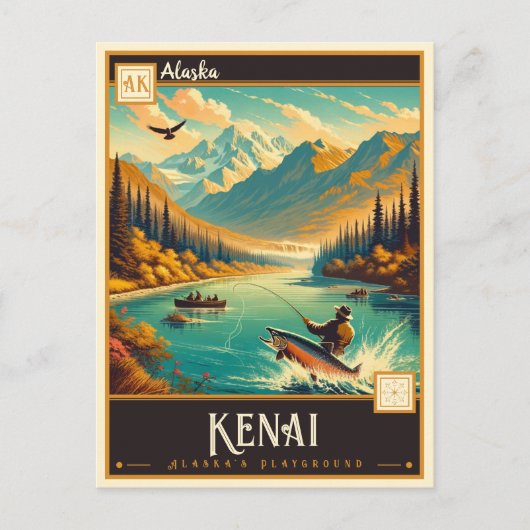 Kenai, Alaska |  Briefkaart (Voorkant)